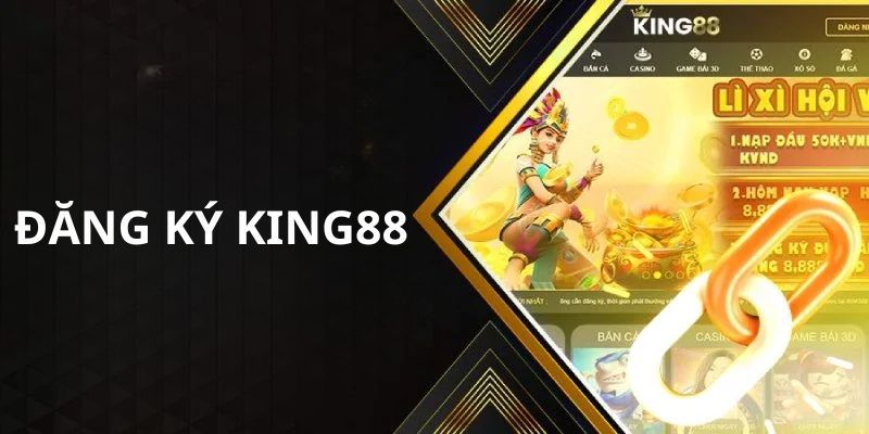 Tìm đến trang đăng ký king88