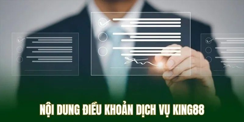 Điều khoản và dịch vụ king88 quy định sử dụng nick